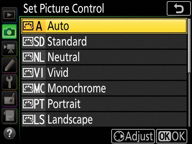 Nikon’s Auto Picture Control